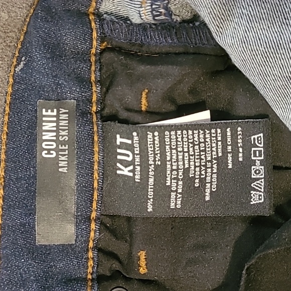 KUT From the kloth jeans size 2 Connie ankle skinny - Picture 10 of 10